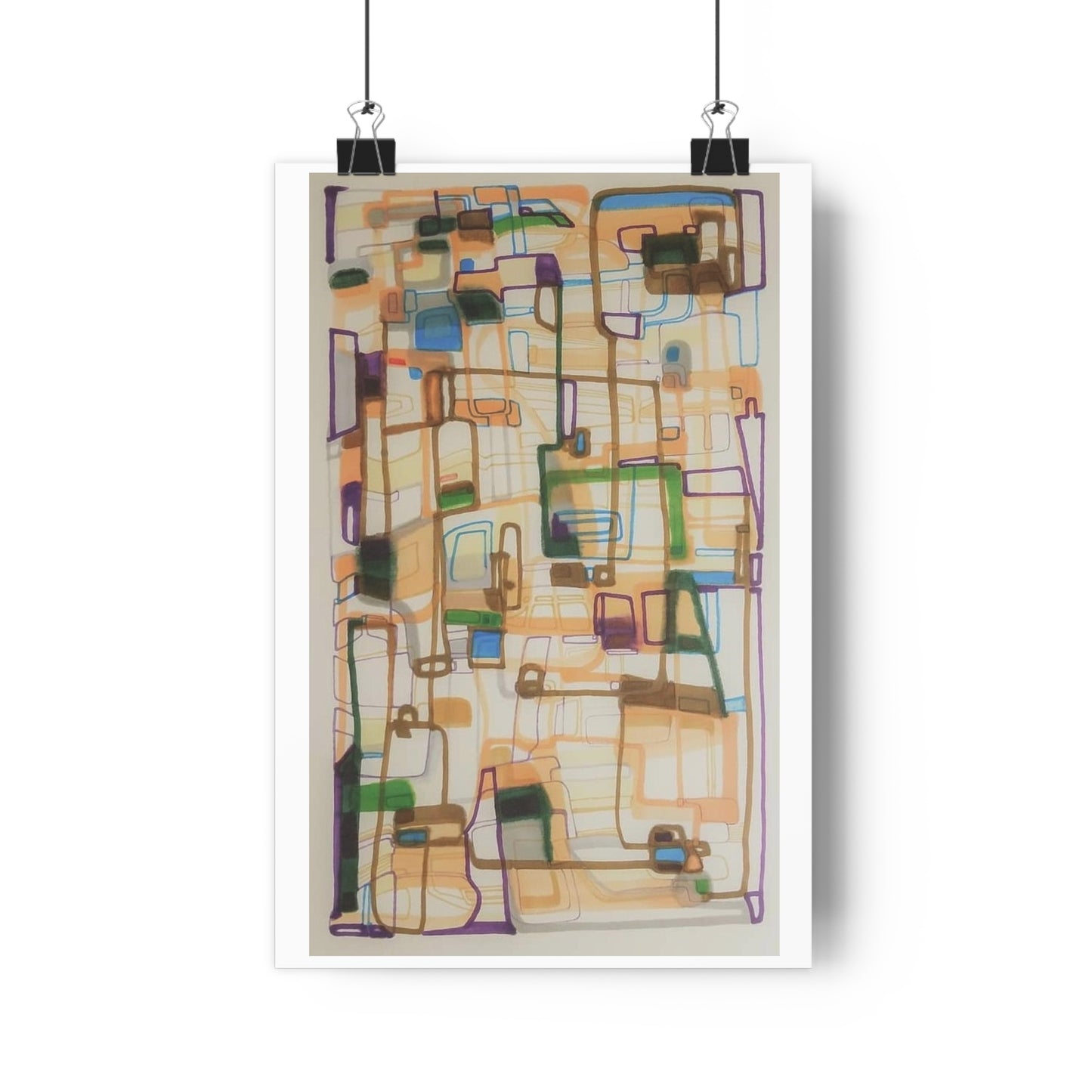 "Retro”- Giclée Art Print by artist David Hilborn