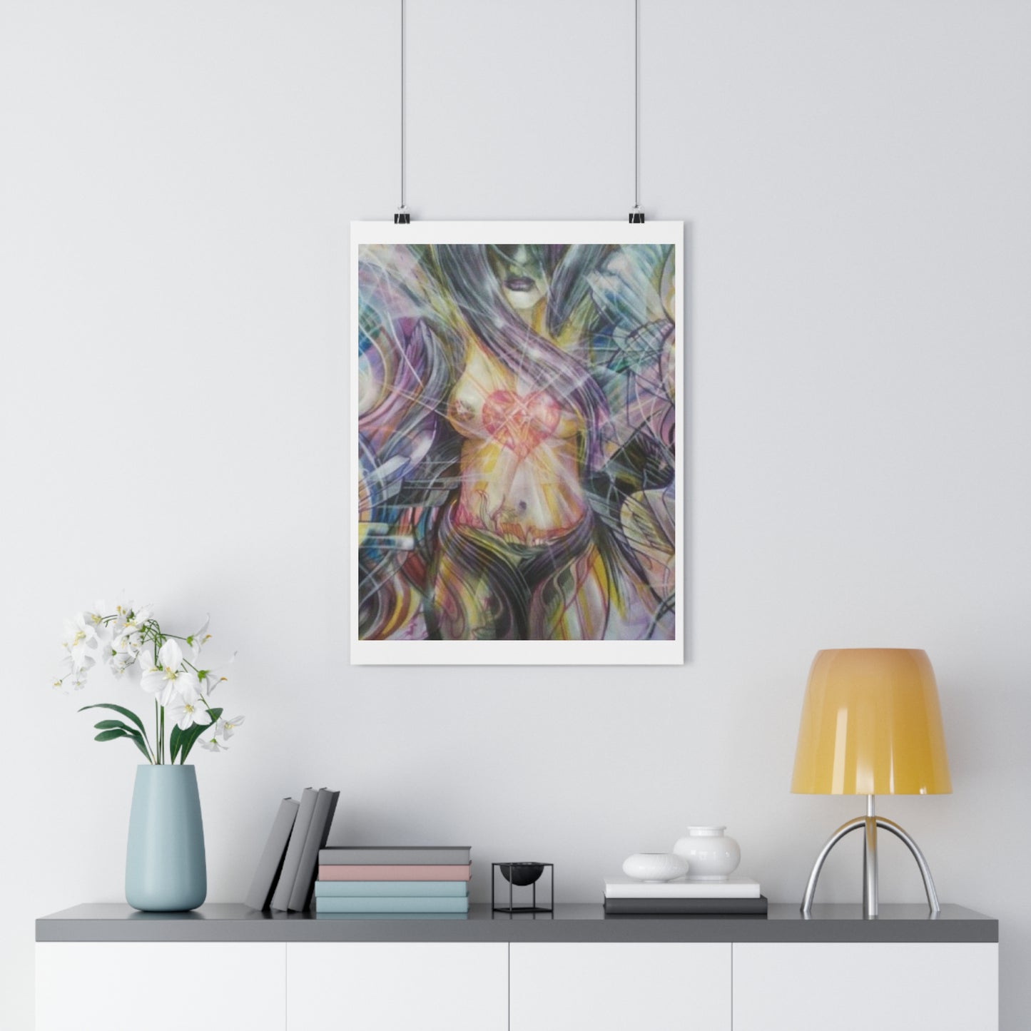 "Visionary Nude”- Giclée Art Print by artist David Hilborn