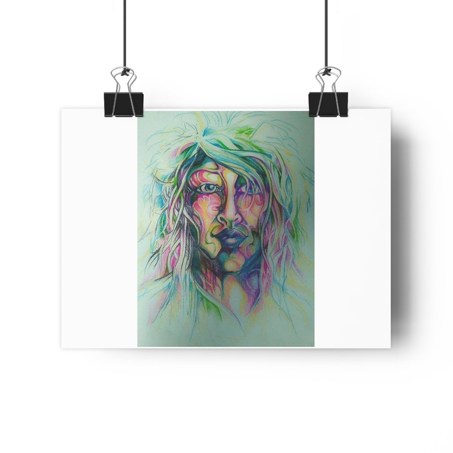 "Blur”- Giclée Art Print by artist David Hilborn