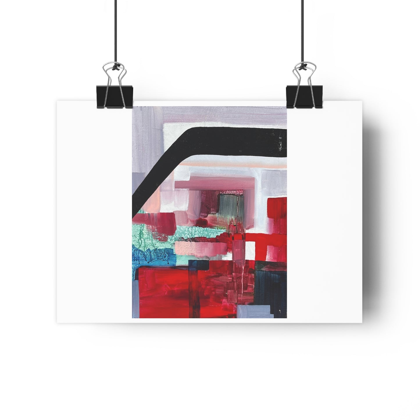 “Passenger View”- Giclée Art Print by artist David Hilborn