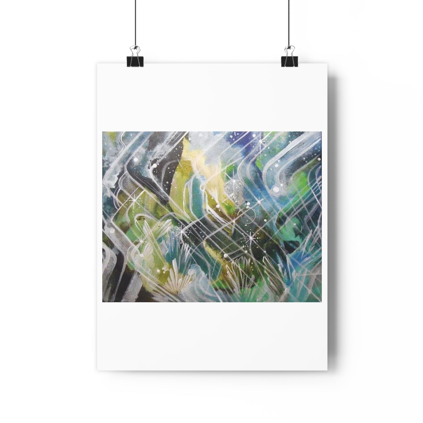 "Form Storm”- Giclée Art Print by artist David Hilborn