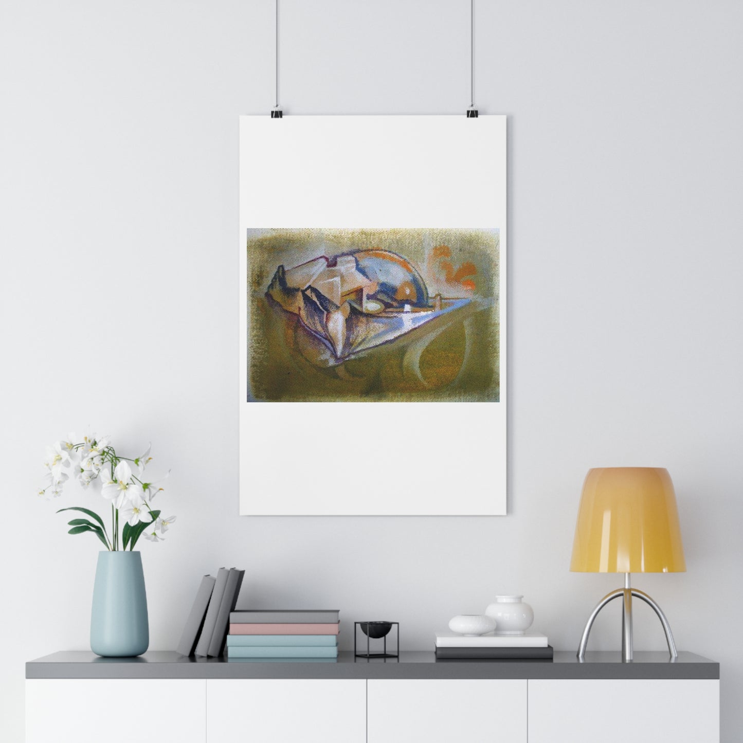 "Flute”- Giclée Art Print by artist David Hilborn