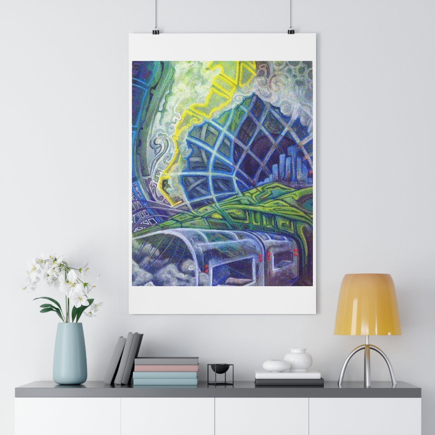 "Lucid Transport”- Giclée Art Print by artist David Hilborn