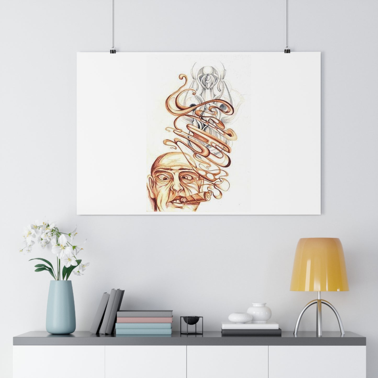 "Stogie”- Giclée Art Print by artist David Hilborn