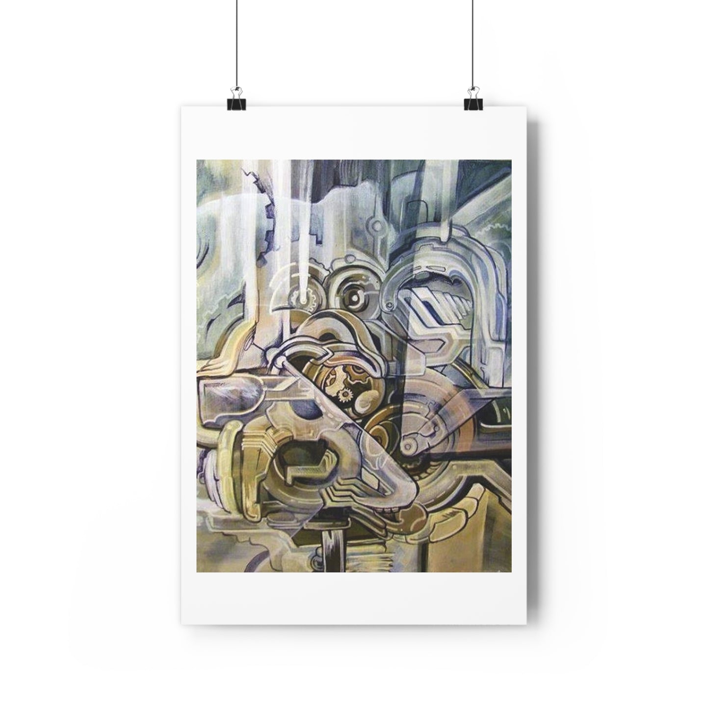 “Mech”- Giclée Art Print by artist David Hilborn