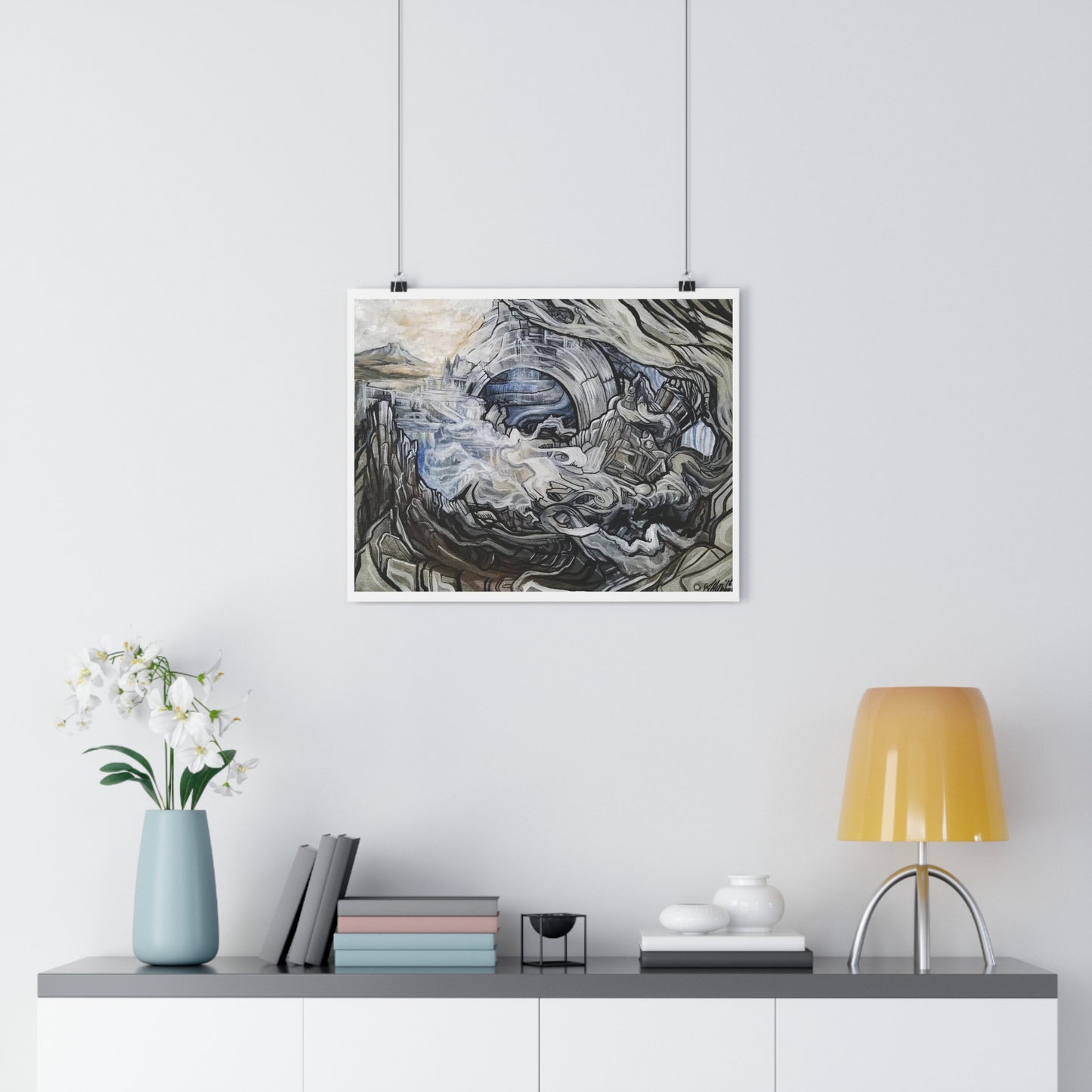 "Typhoon”- Giclée Art Print by artist David Hilborn