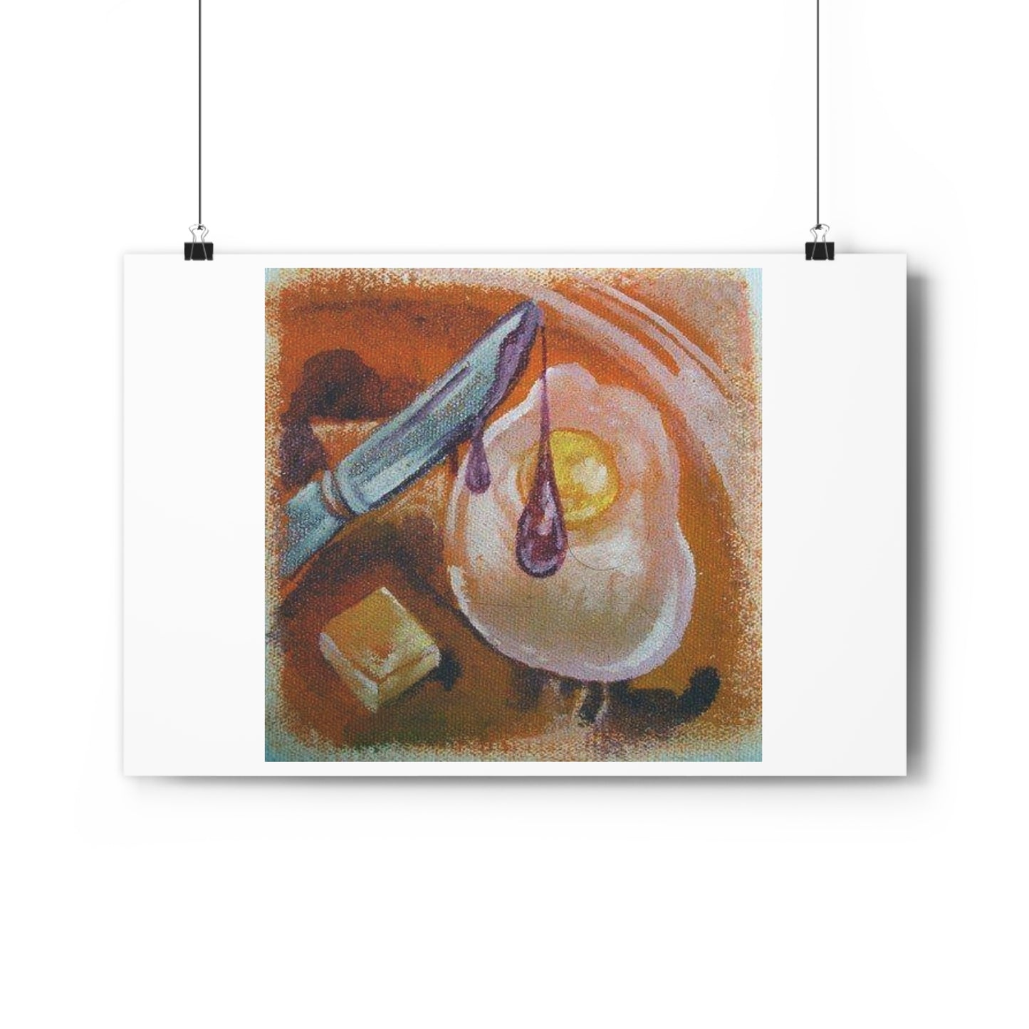 "Bitch you breakfast”- Giclée Art Print by artist David Hilborn