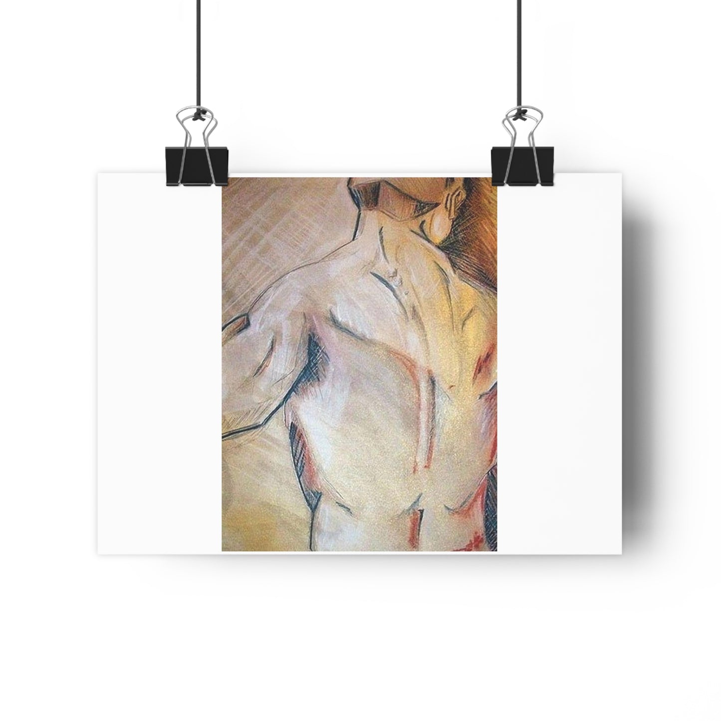 "Anatomy Study”- Giclée Art Print by artist David Hilborn