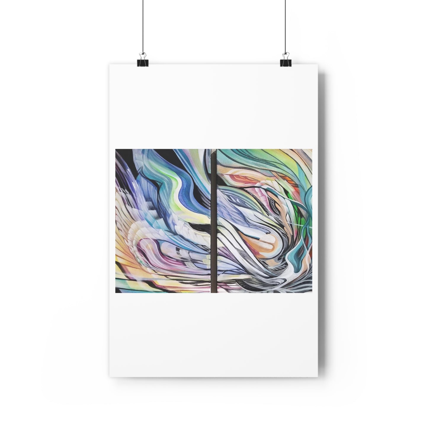 "Flow”- Giclée Art Print by artist David Hilborn