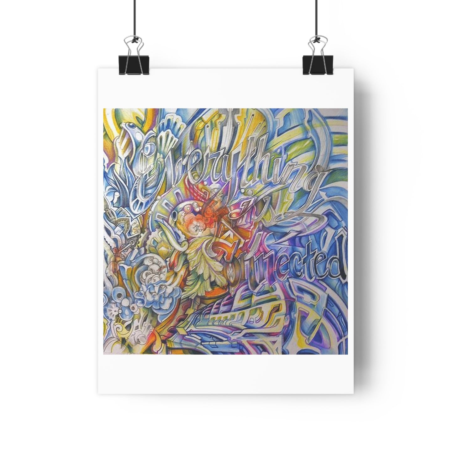 "Everything is Connected”- Giclée Art Print by artist David Hilborn