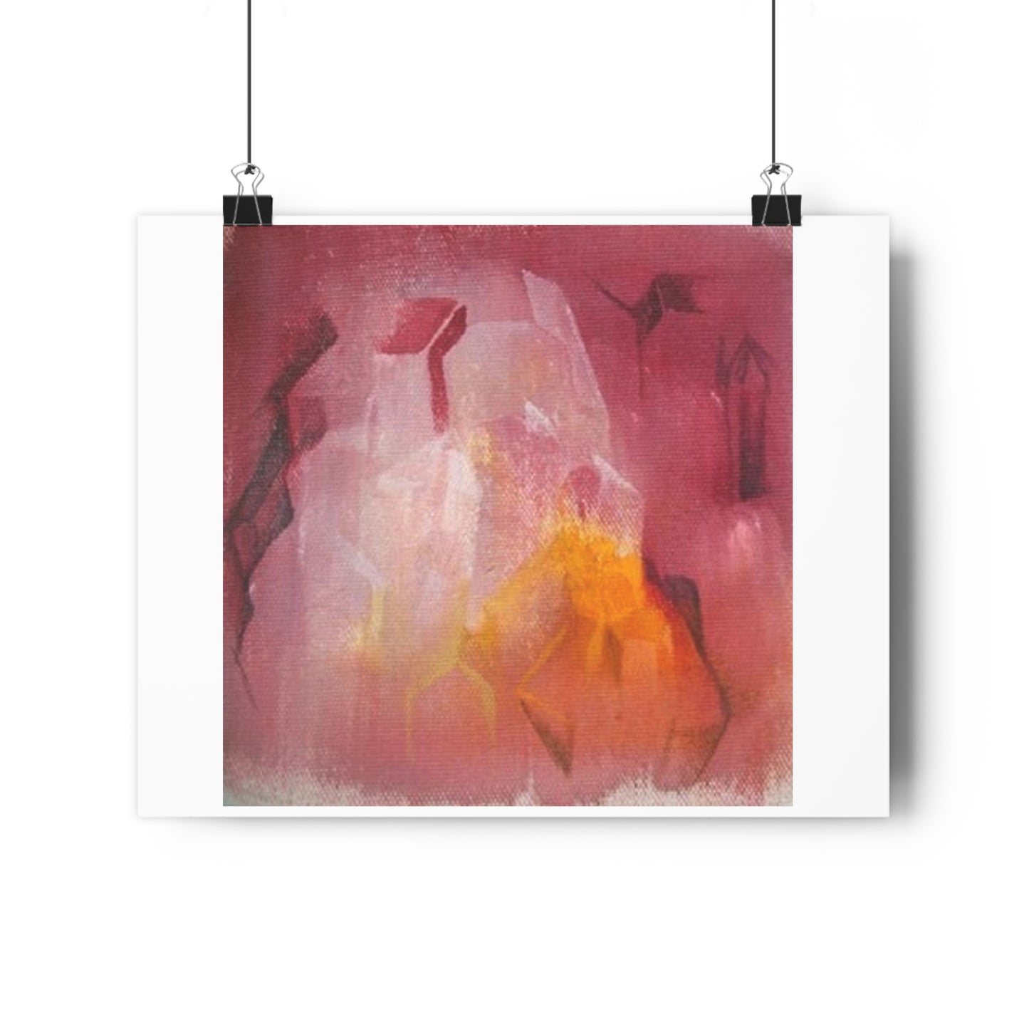 "Raspberry Citrine”- Giclée Art Print by artist David Hilborn