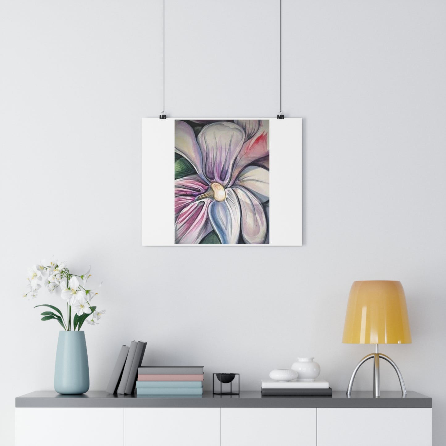 "Orchid”- Giclée Art Print by artist David Hilborn