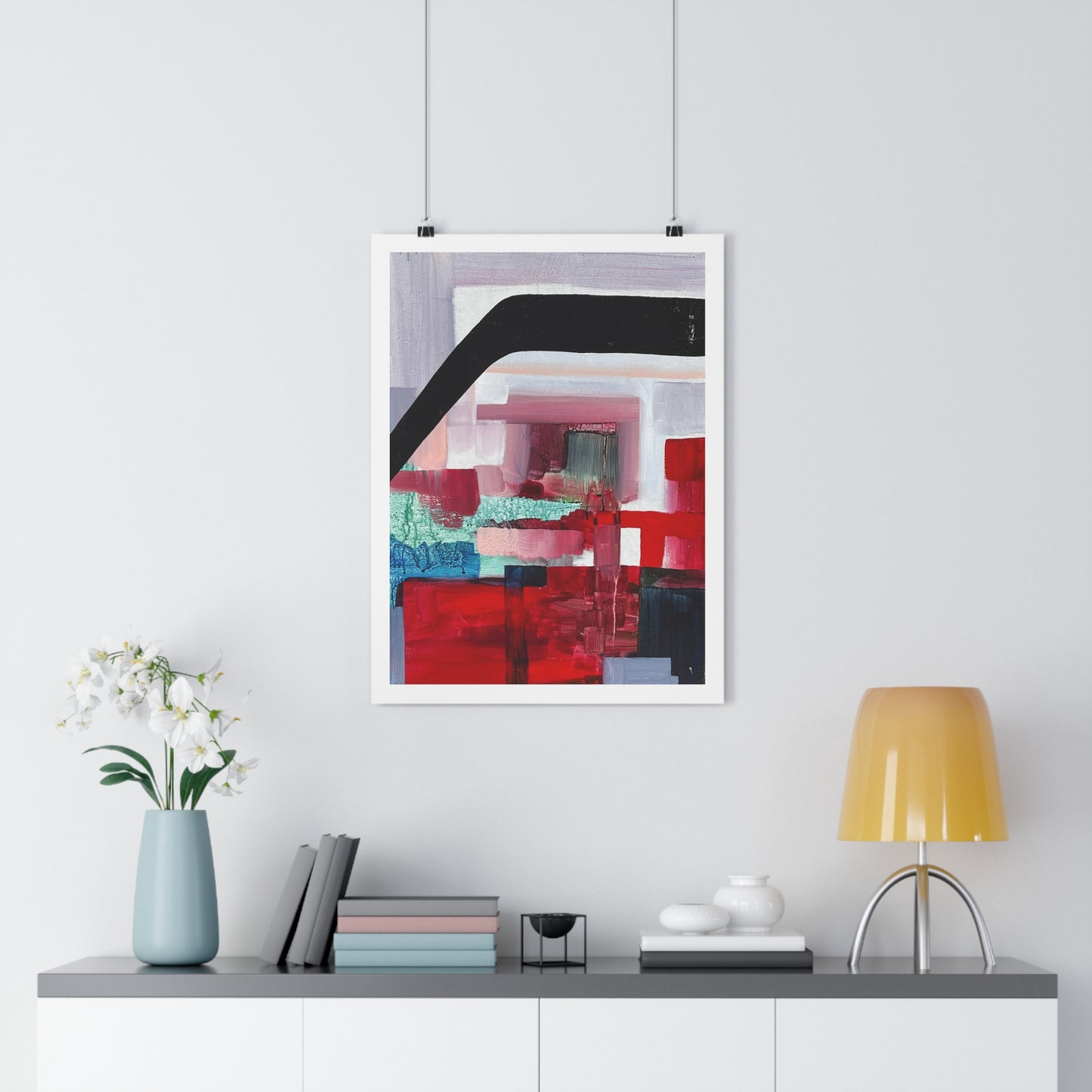 “Passenger View”- Giclée Art Print by artist David Hilborn