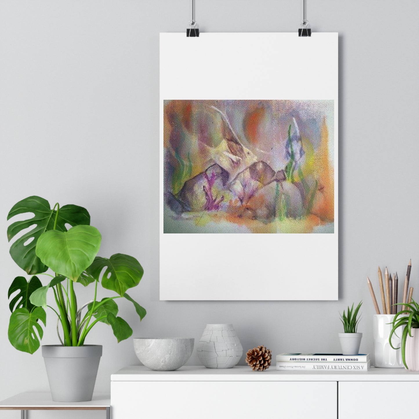 "Angelic”- Giclée Art Print by artist David Hilborn