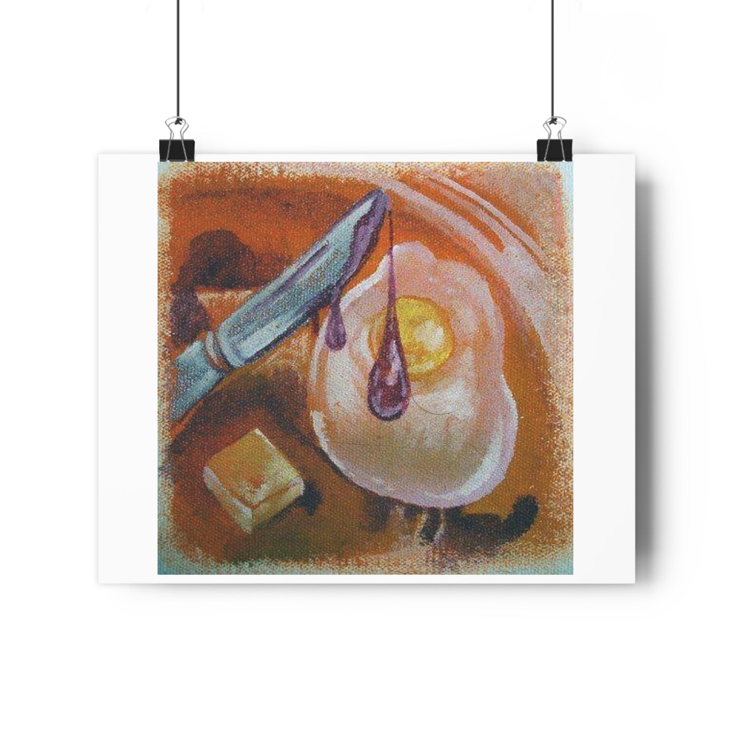 "Bitch you breakfast”- Giclée Art Print by artist David Hilborn