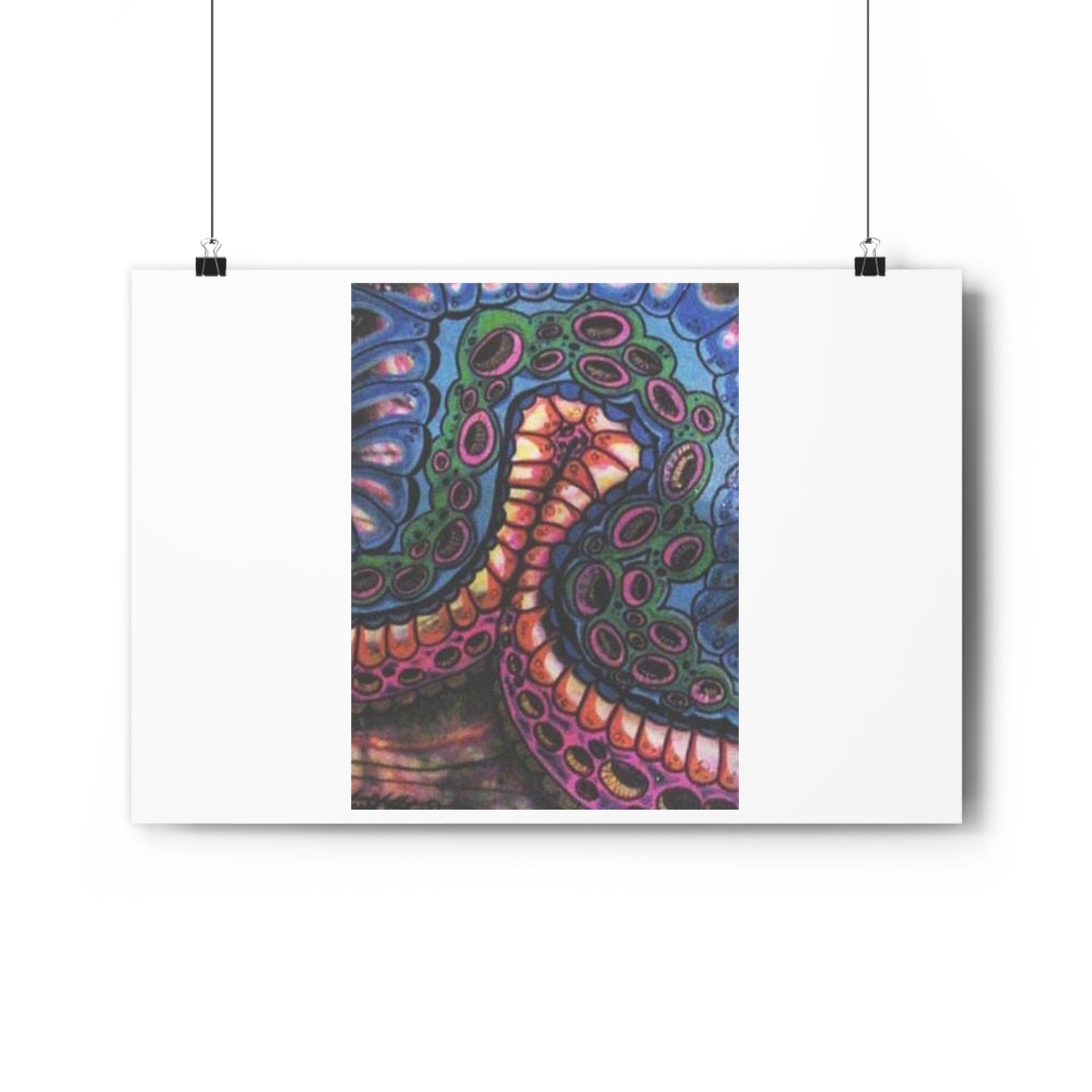 "Octopi”- Giclée Art Print by artist David Hilborn