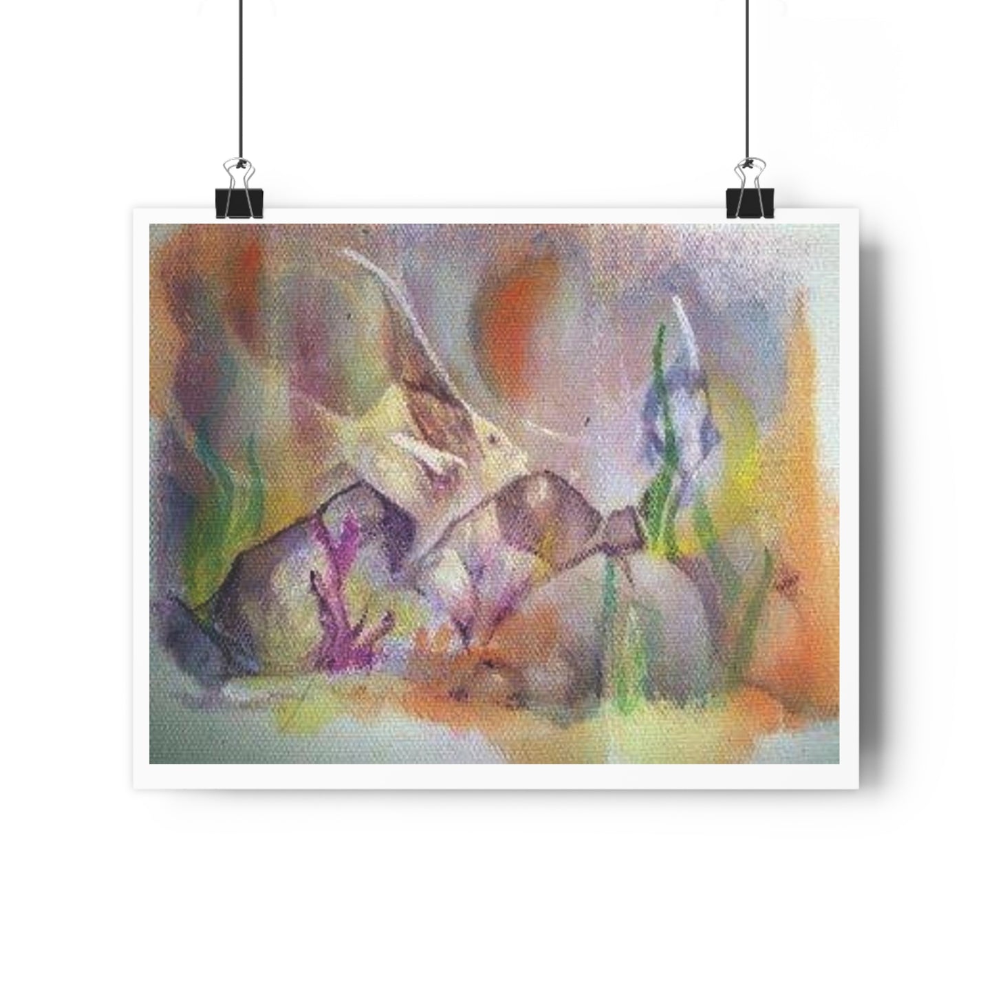 "Angelic”- Giclée Art Print by artist David Hilborn