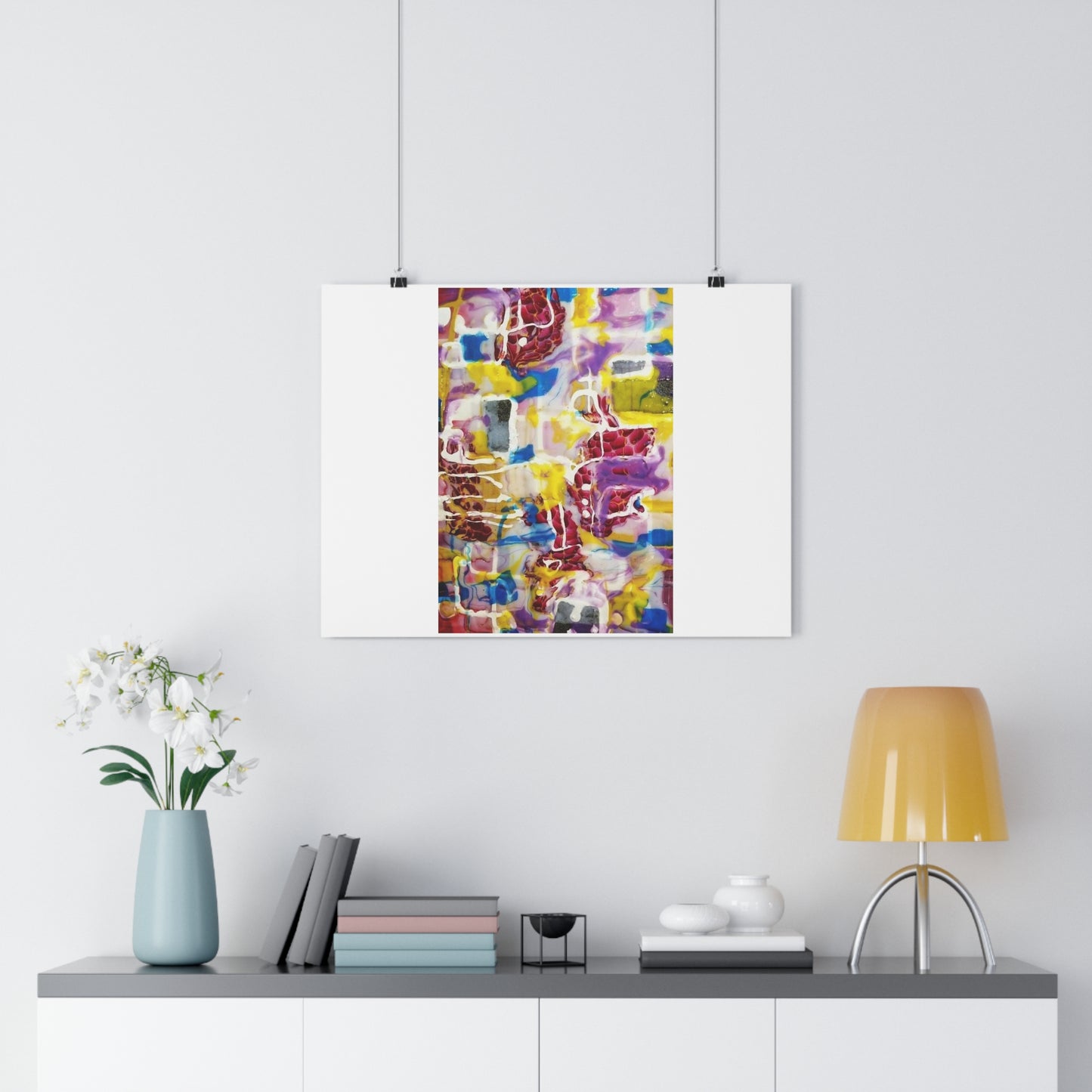 "Technicolor Razzle Dazzle”- Giclée Art Print by artist David Hilborn