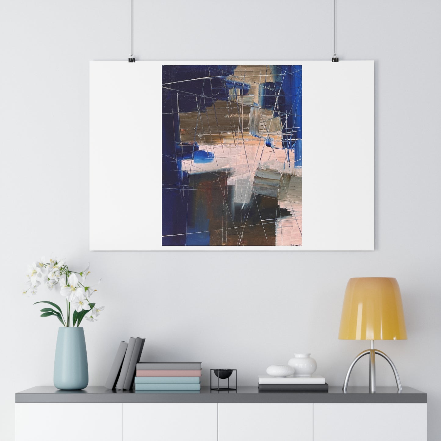 “Beach House”- Giclée Art Print by artist David Hilborn