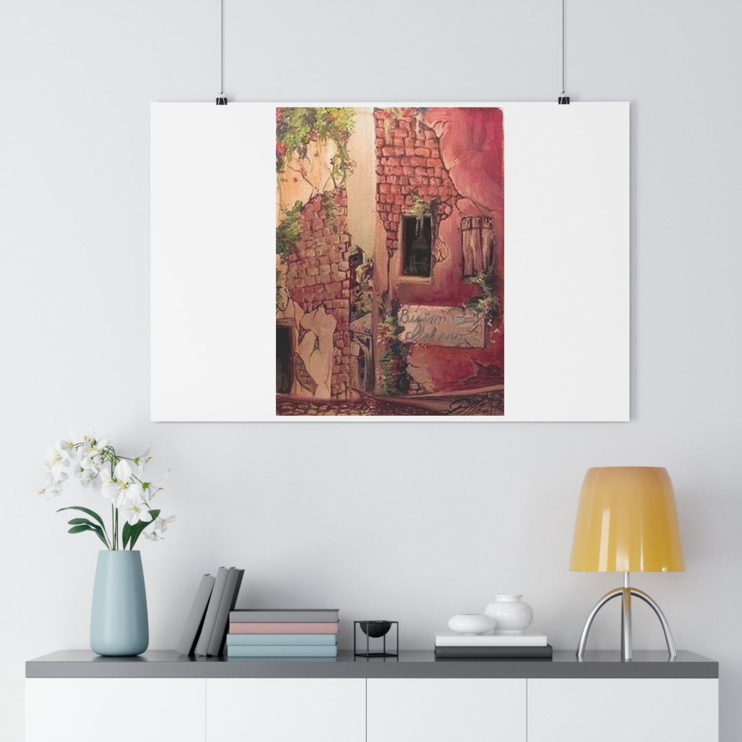 "Bistro”- Giclée Art Print by artist David Hilborn