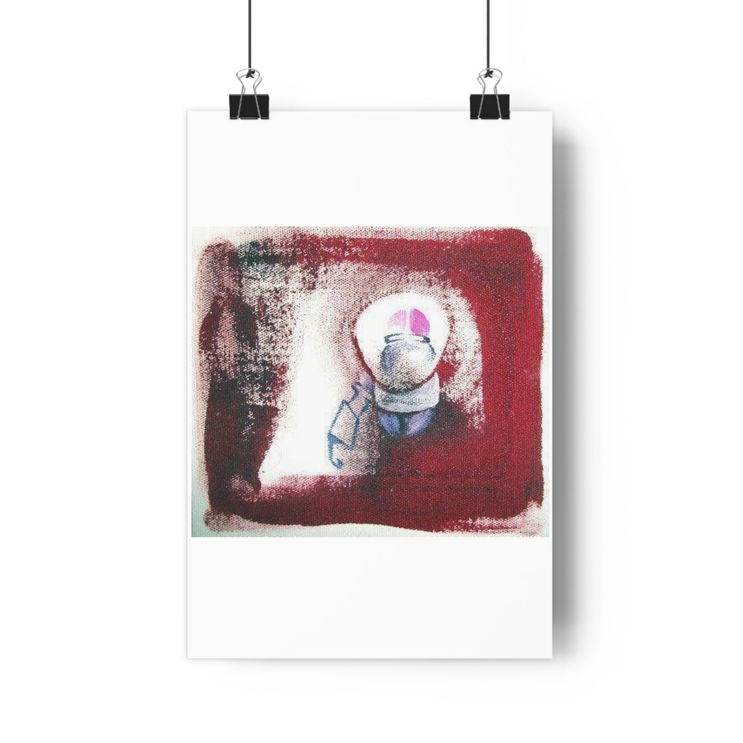 “Beep-boop”- Giclée Art Print by artist David Hilborn