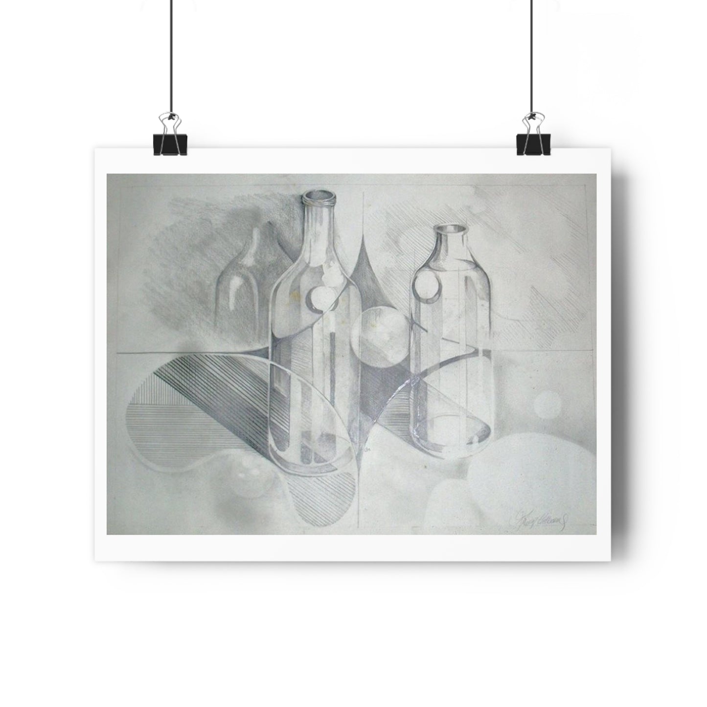 "Glass Study" - Giclée Art Print by artist David Hilborn