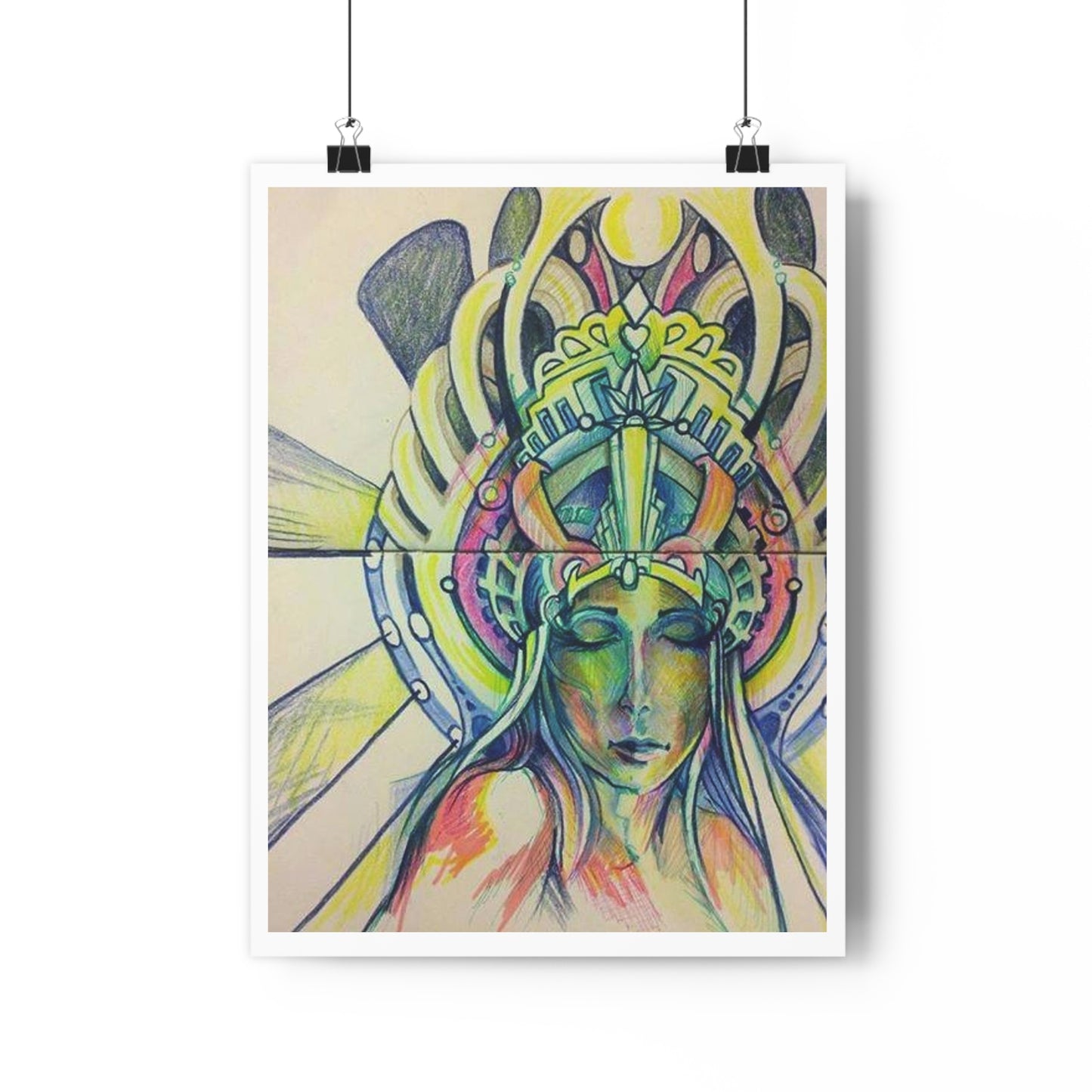 "Sarabell”- Giclée Art Print by artist David Hilborn