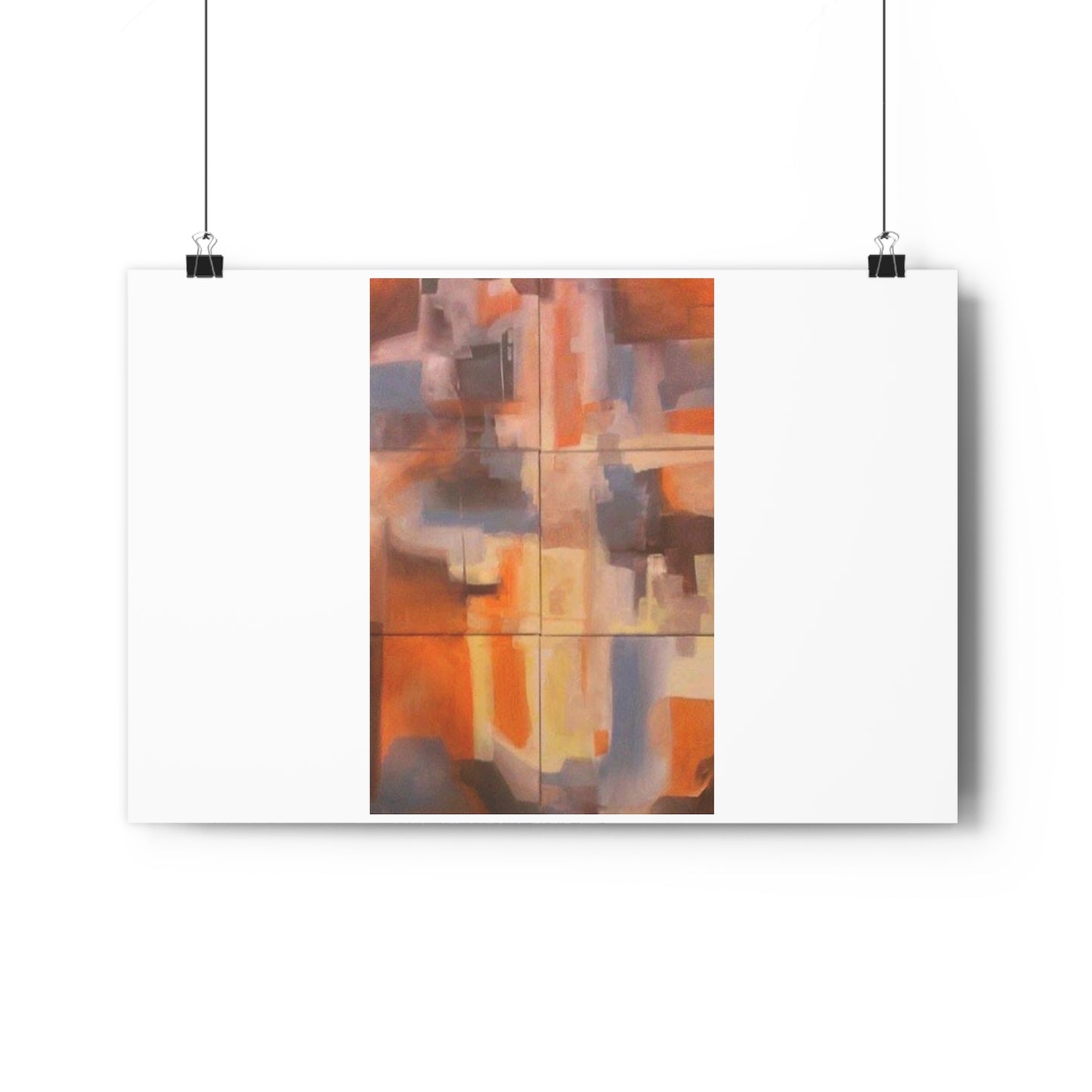 "Complimentary Contemporary”- Giclée Art Print by artist David Hilborn