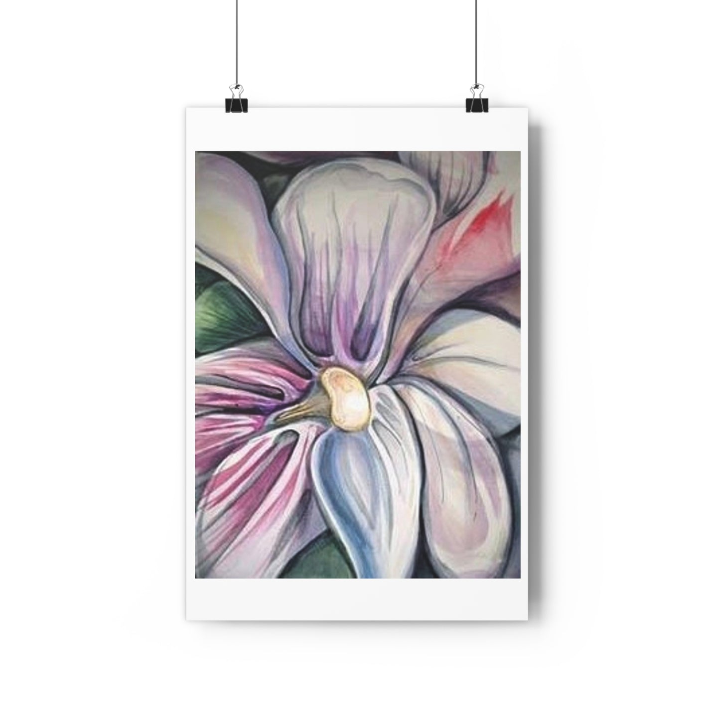 "Orchid”- Giclée Art Print by artist David Hilborn