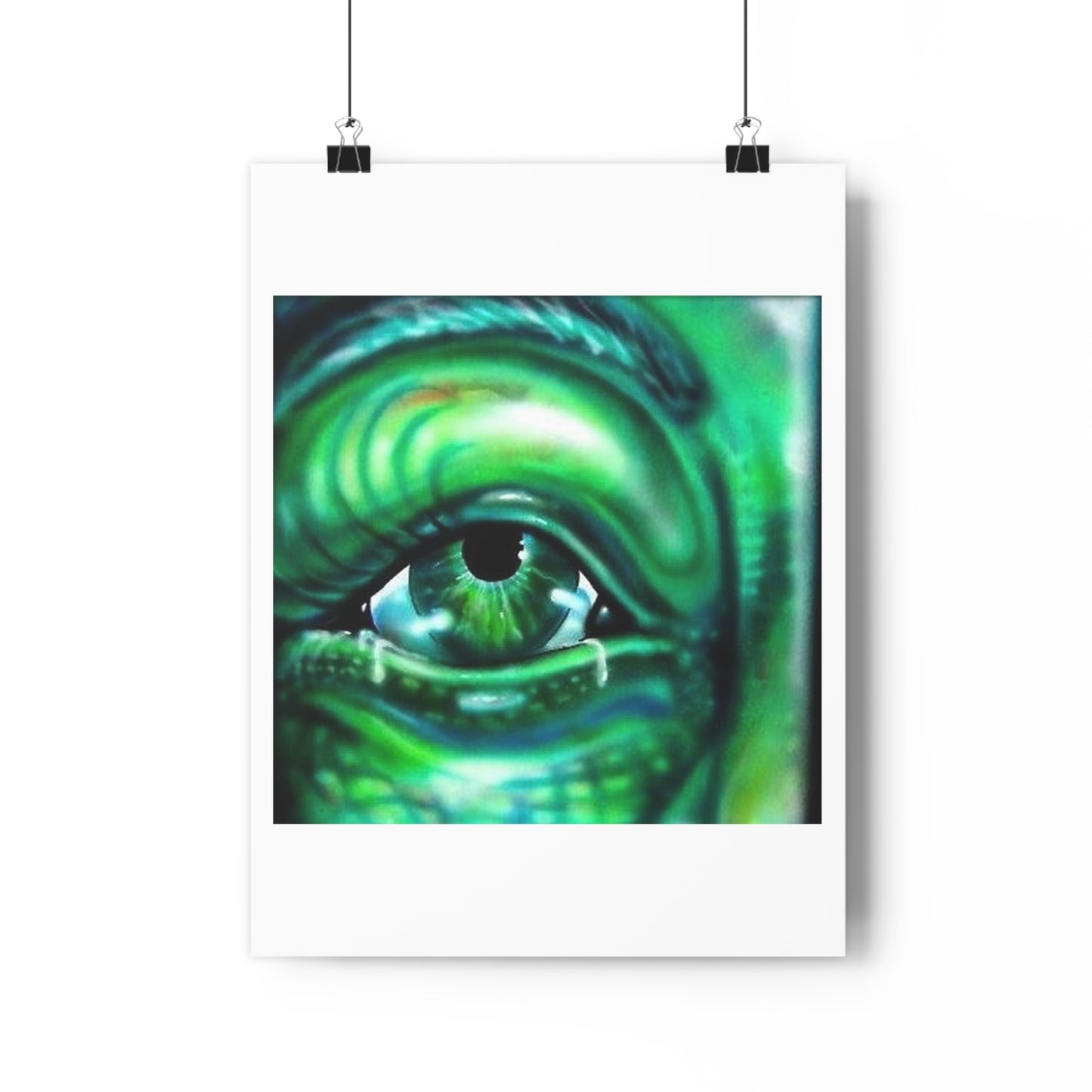 “Creature”- Giclée Art Print by artist David Hilborn