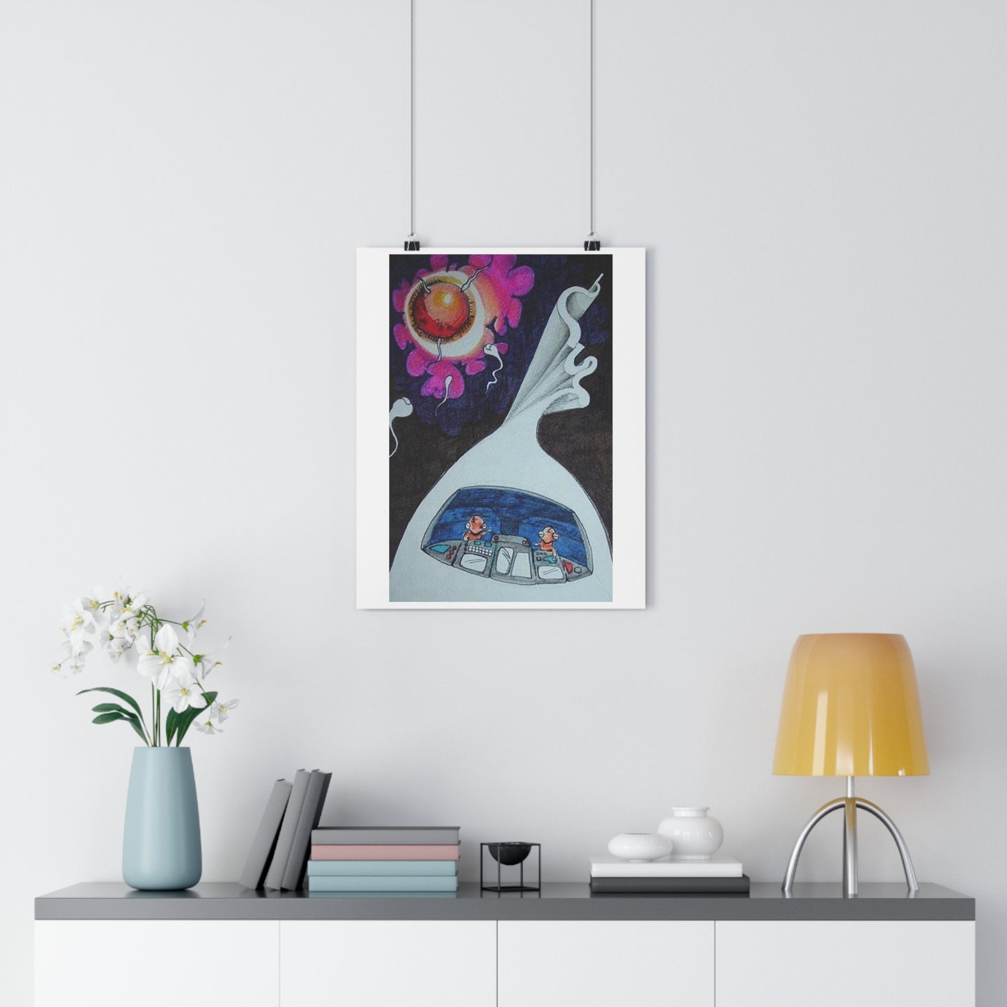 "Vessel”- Giclée Art Print by artist David Hilborn