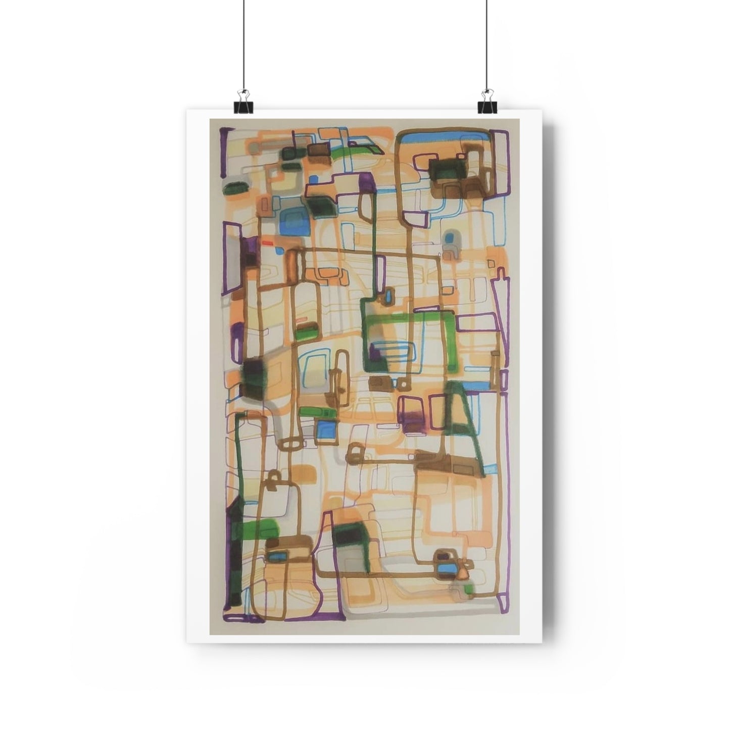 "Retro”- Giclée Art Print by artist David Hilborn