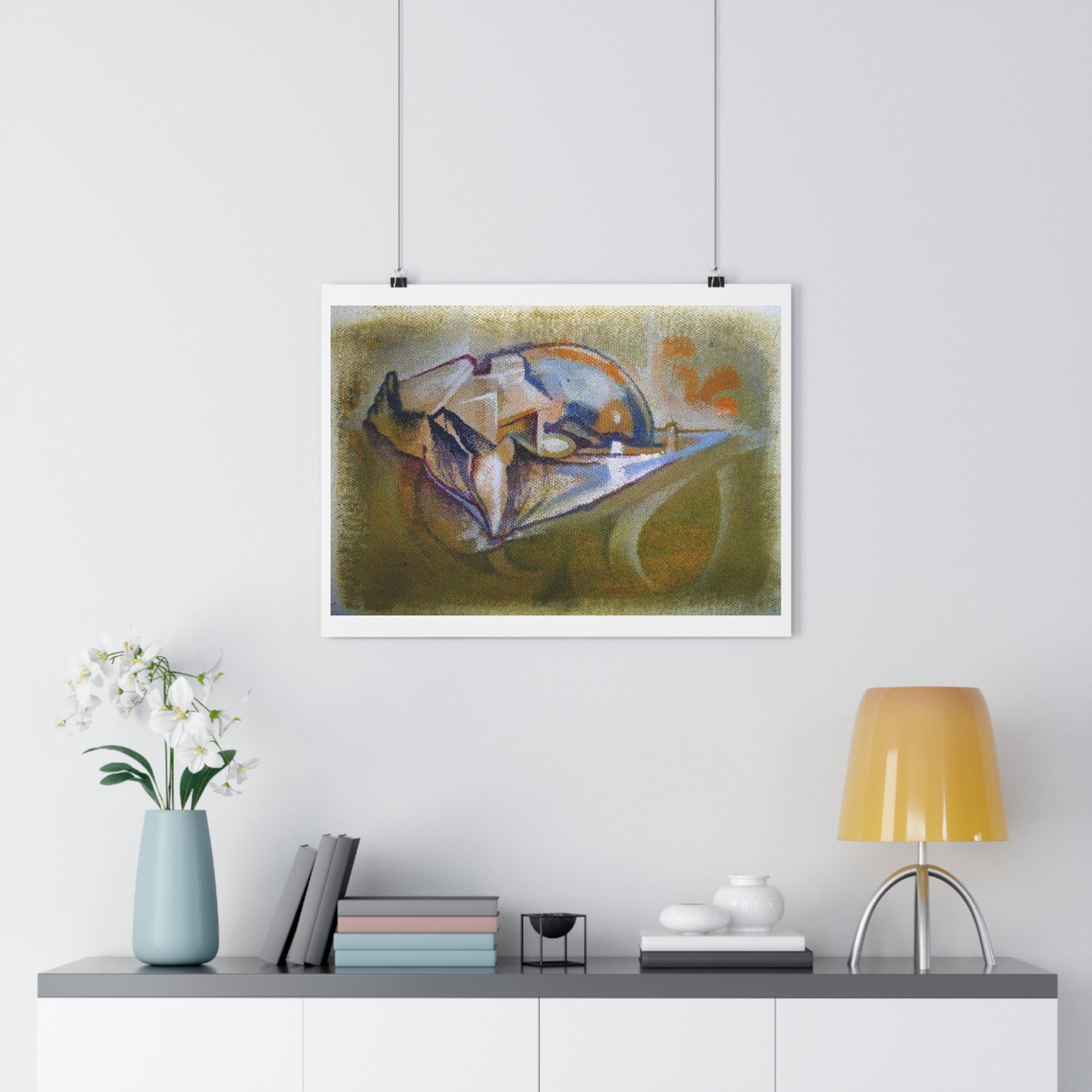 "Flute”- Giclée Art Print by artist David Hilborn