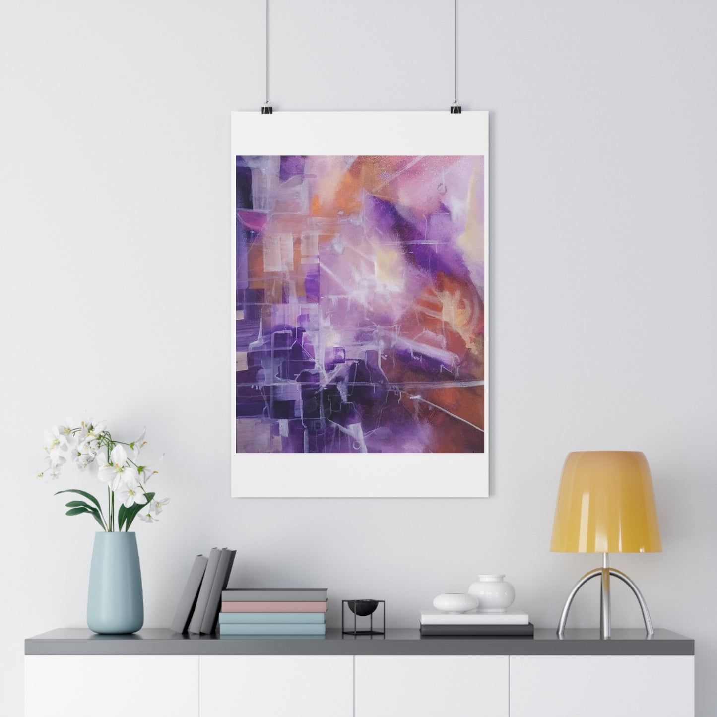 "Purple Paradox”- Giclée Art Print by artist David Hilborn