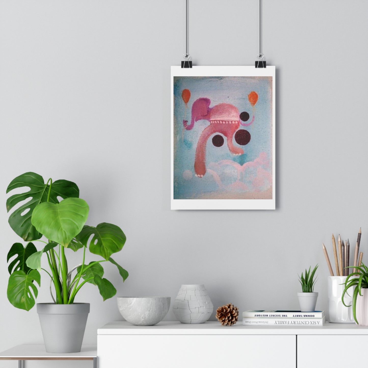 "Ele-float”- Giclée Art Print by artist David Hilborn