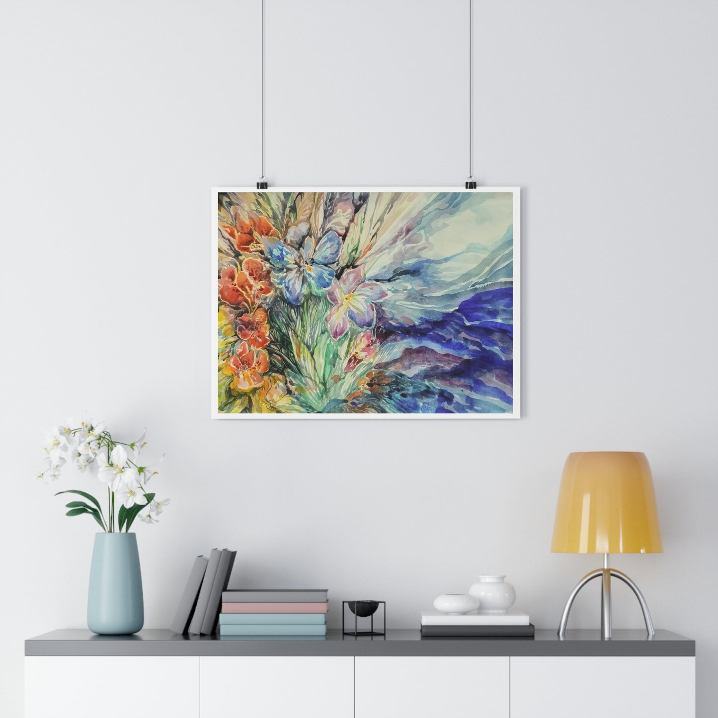 "Faceted Growth”- Giclée Art Print by artist David Hilborn