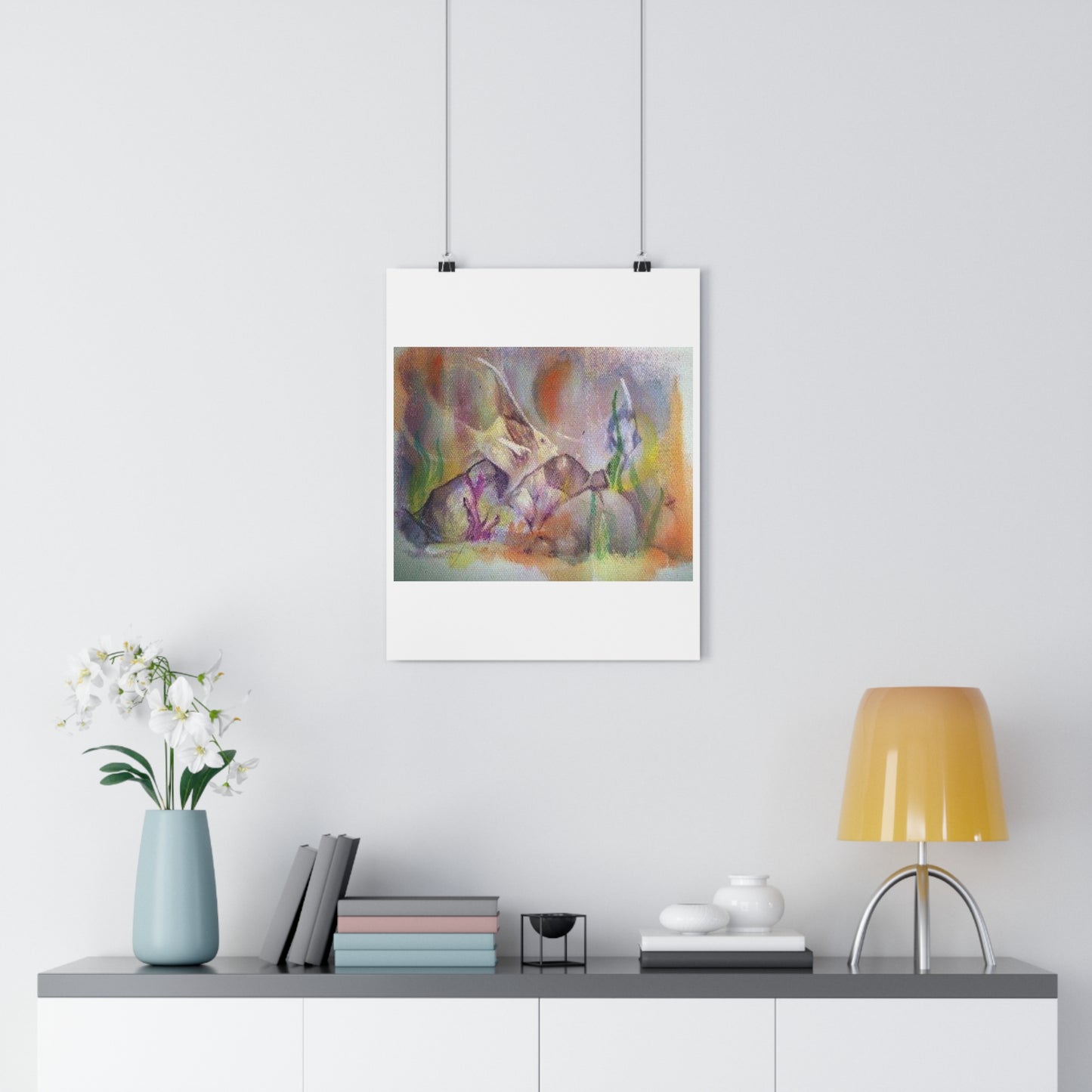 "Angelic”- Giclée Art Print by artist David Hilborn