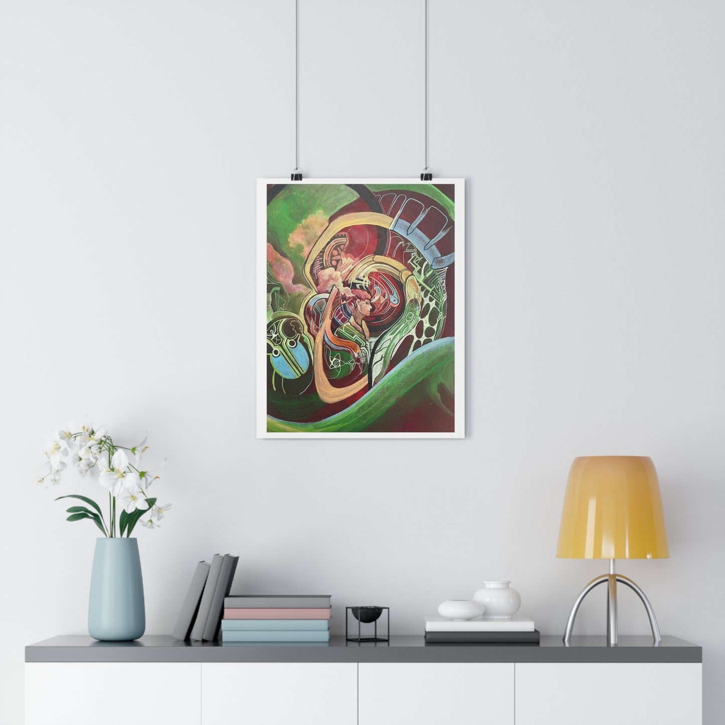 "Spiral”- Giclée Art Print by artist David Hilborn