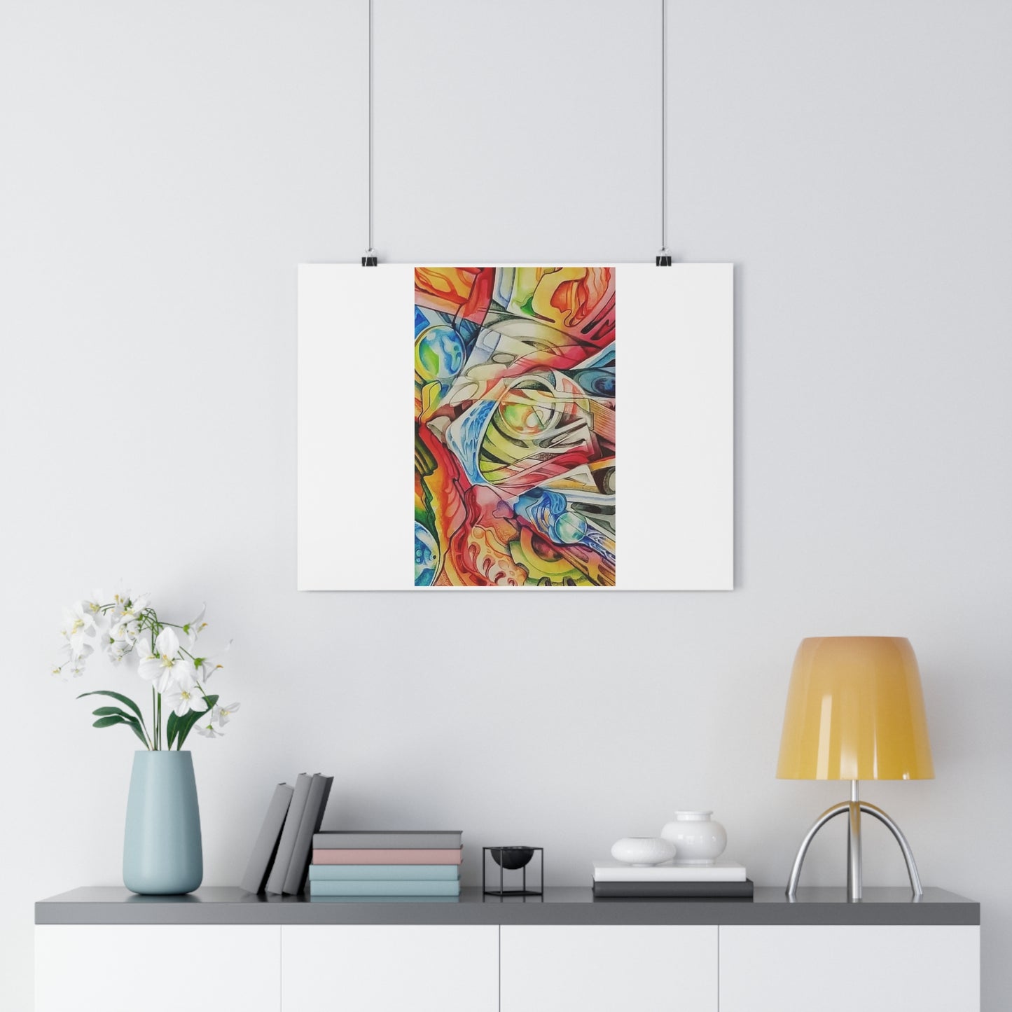 “Technicolor Lens 2”- Giclée Art Print by artist David Hilborn