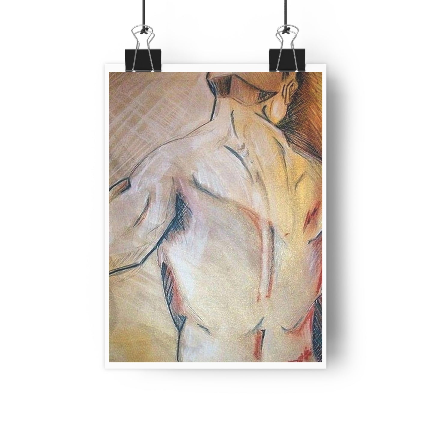 "Anatomy Study”- Giclée Art Print by artist David Hilborn