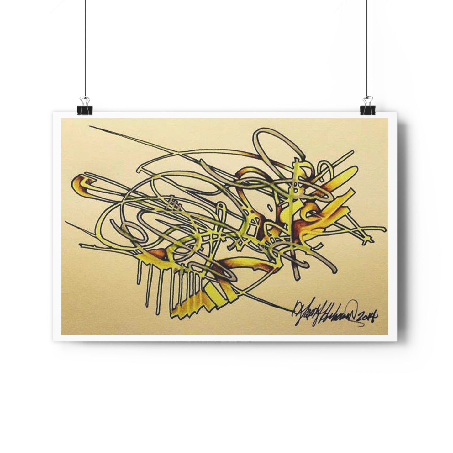 "Hornet”- Giclée Art Print by artist David Hilborn