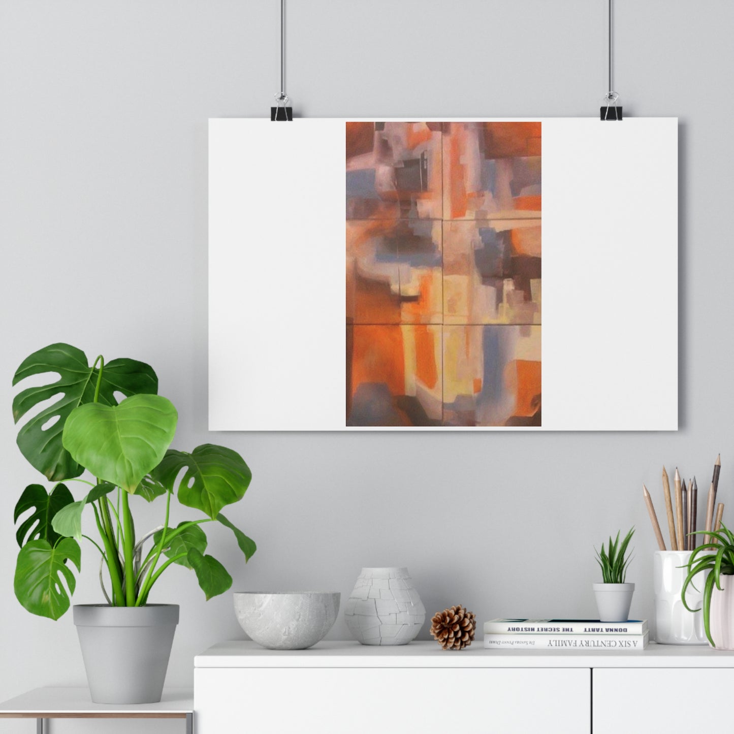 "Complimentary Contemporary”- Giclée Art Print by artist David Hilborn