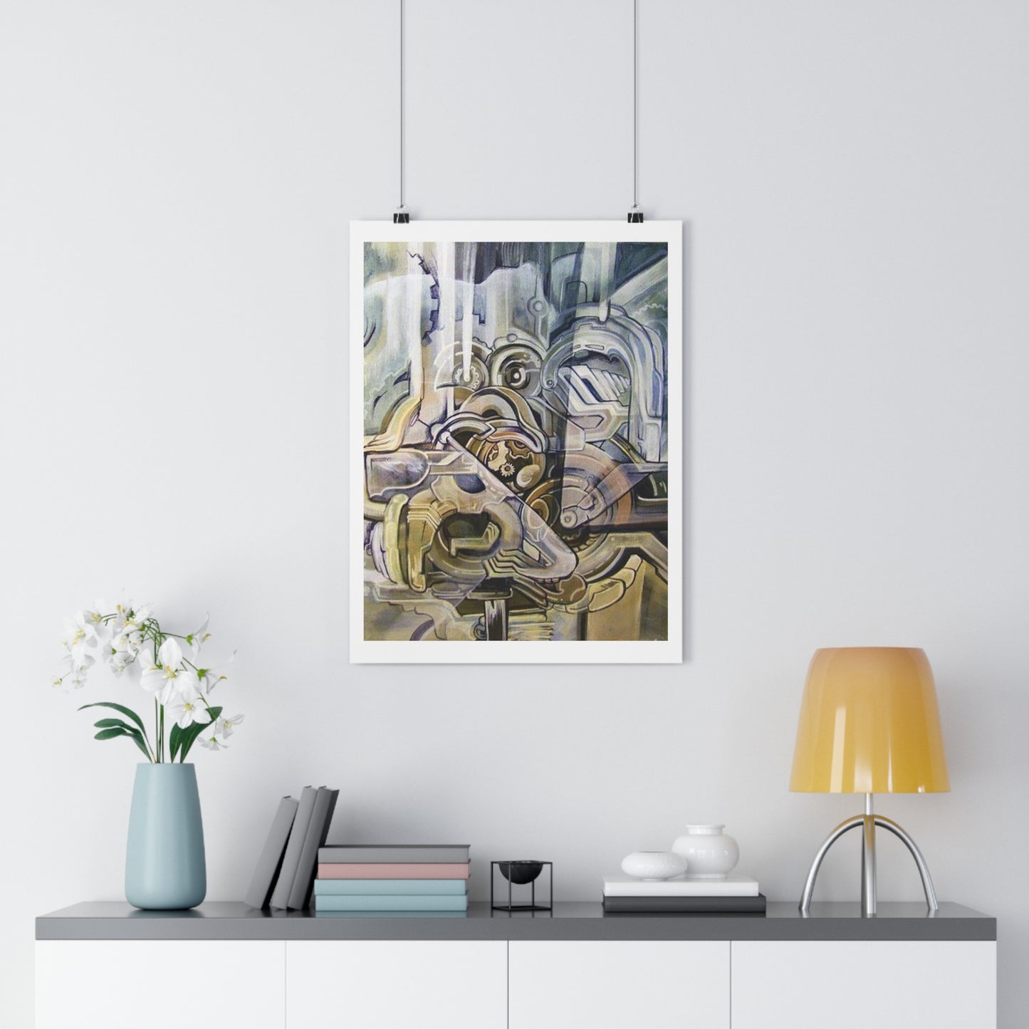 “Mech”- Giclée Art Print by artist David Hilborn