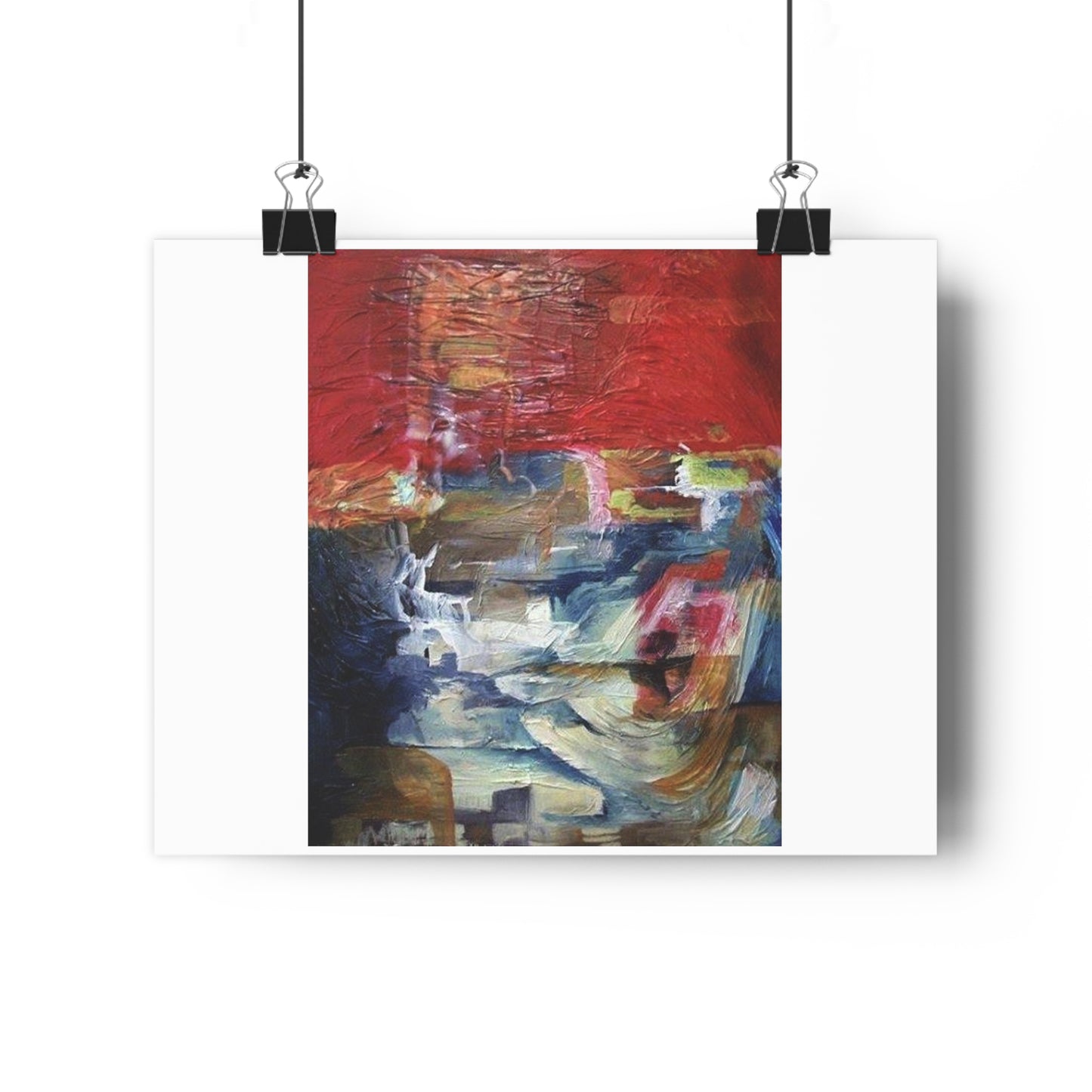 '"Meltdown”- Giclée Art Print by artist David Hilborn