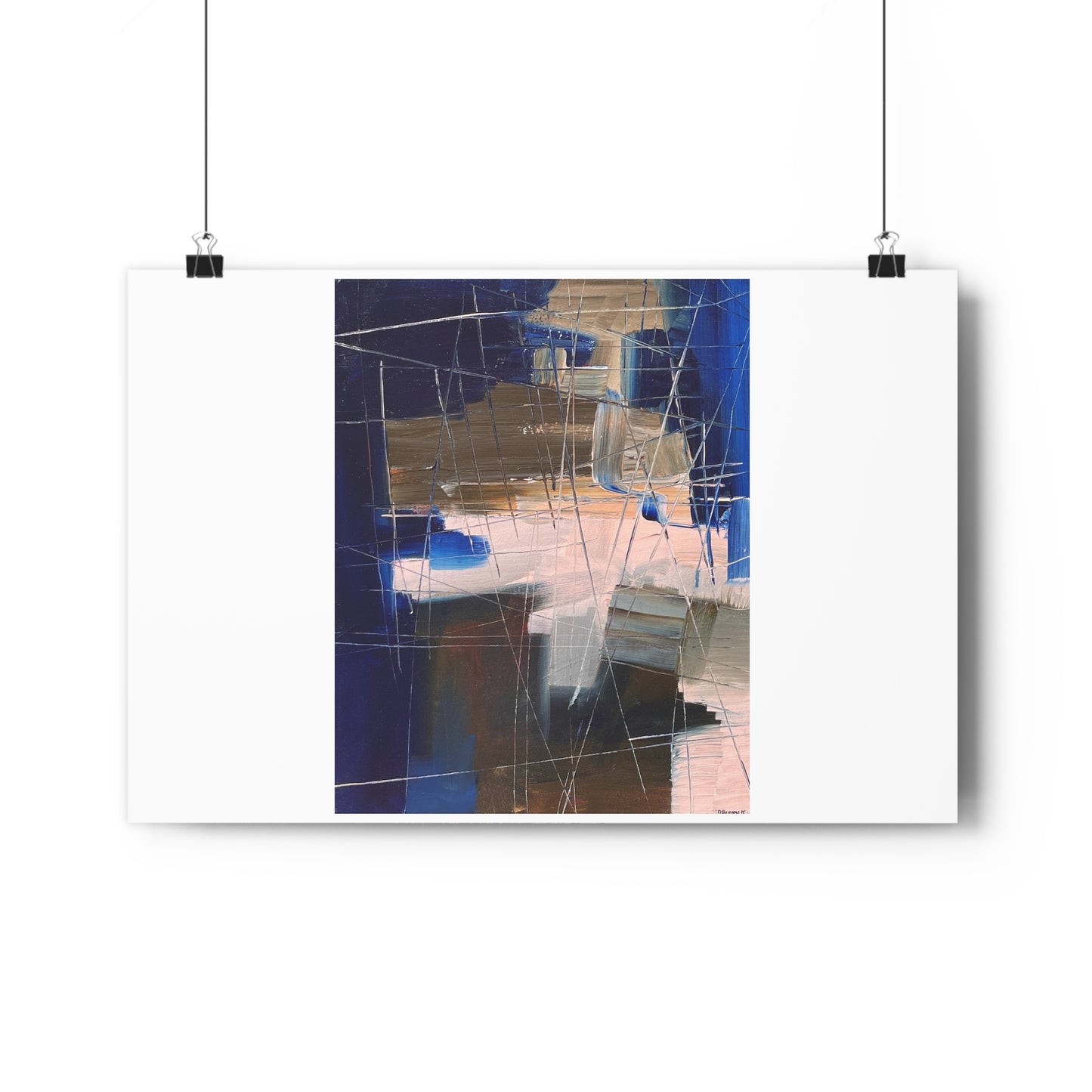 “Beach House”- Giclée Art Print by artist David Hilborn