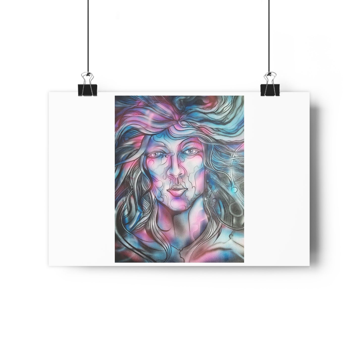 "Cerebral”- Giclée Art Print by artist David Hilborn