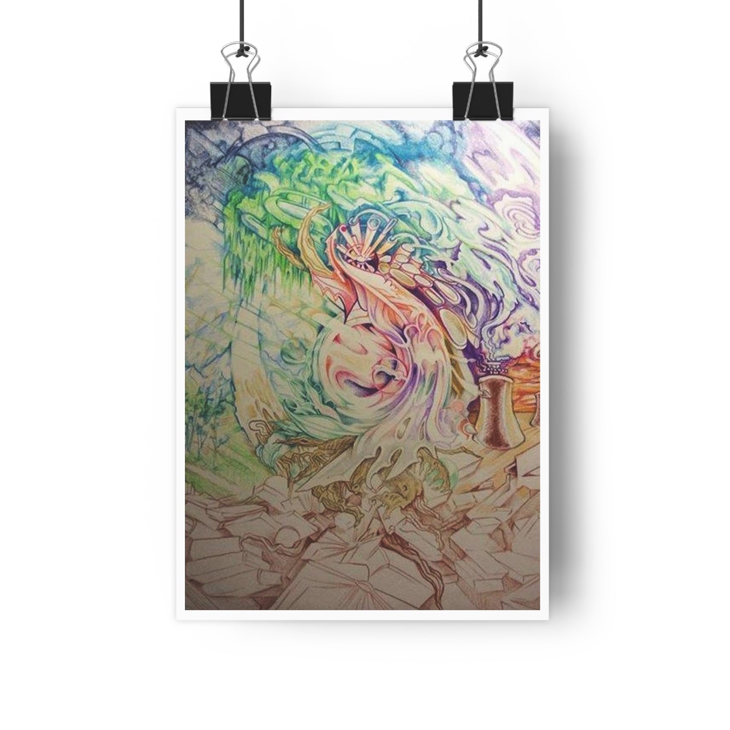 "Rooted in Literature”- Giclée Art Print by artist David Hilborn