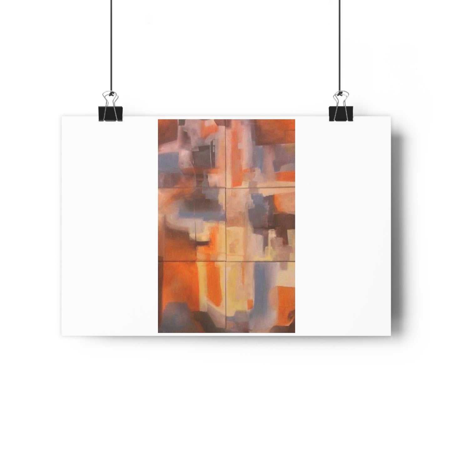 "Complimentary Contemporary”- Giclée Art Print by artist David Hilborn