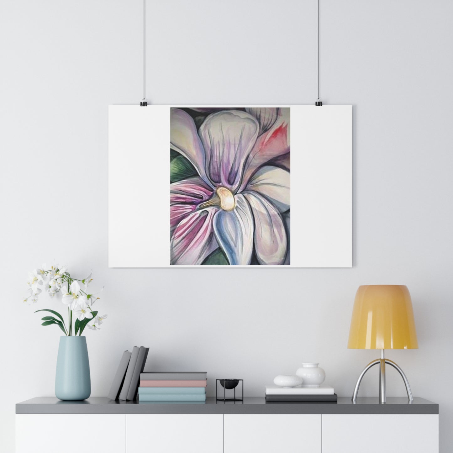 "Orchid”- Giclée Art Print by artist David Hilborn