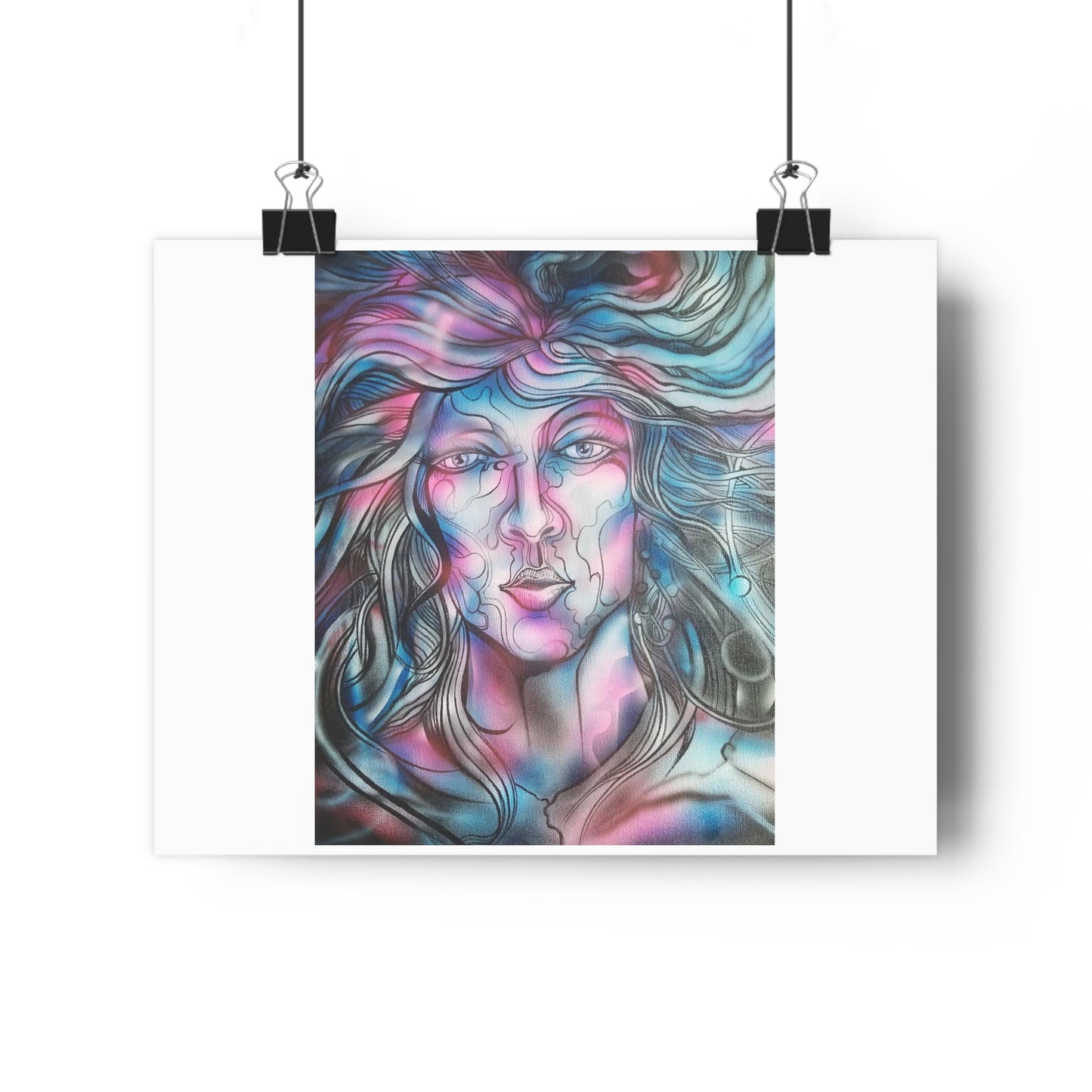 "Cerebral”- Giclée Art Print by artist David Hilborn